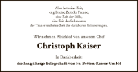 eine Anzeige