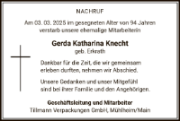 eine Anzeige