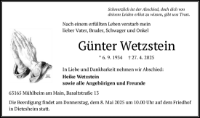 eine Anzeige