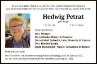 eine Anzeige