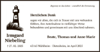 eine Anzeige