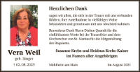 eine Anzeige