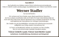eine Anzeige